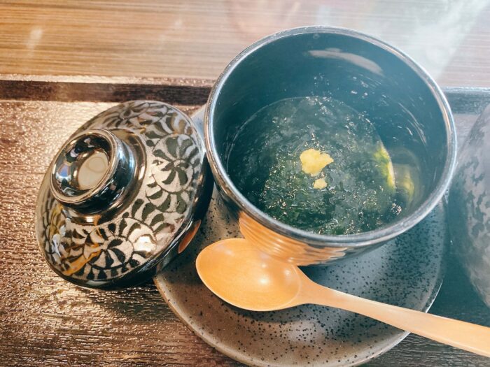 大和市中央林間「日本料理雅」茶碗蒸し