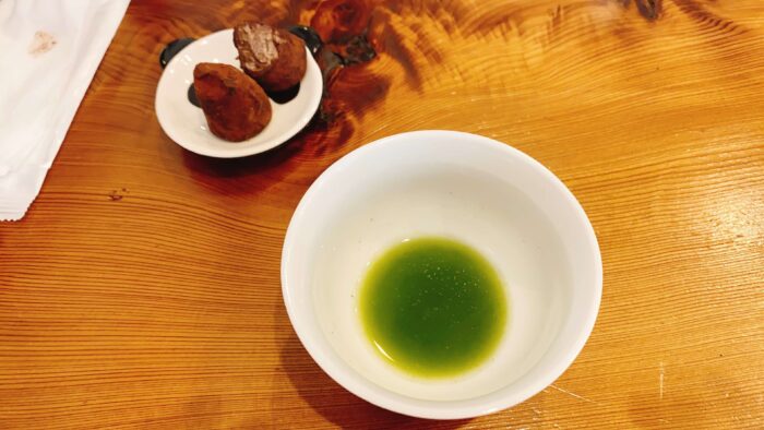 大和市上和田「ぱんだぺこ」笹茶0.5煎