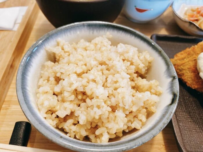 大和市中央「玄米ごはんや橙」玄米
