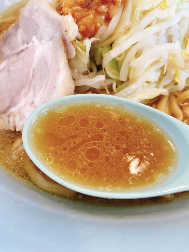 大和市桜ヶ丘駅「麺や植原」スープのアップ