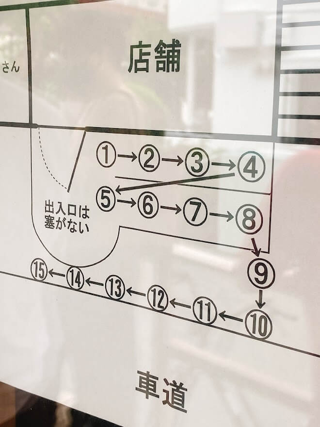 大和市中央林間「手打ち麺秀登」行列の順番