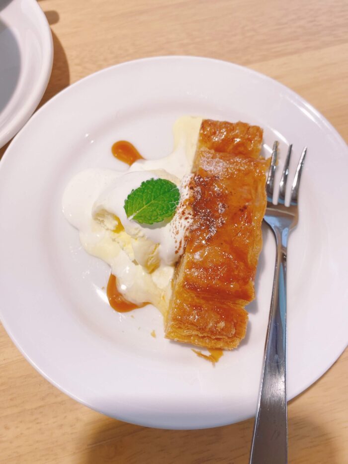 大和市中央「玄米ごはんや橙」訪問日のミニデザート