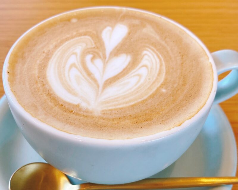 大和市つきみ野「ビバレーコーヒーBEVALLEY COFFEE」カフェラテ